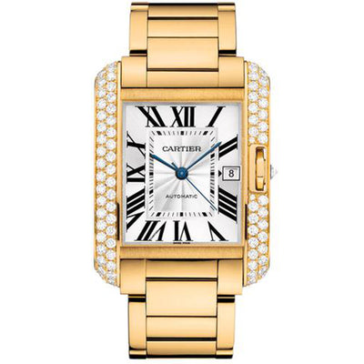 Cartier Tank Anglaise 47mm WT100007 Silver Dial