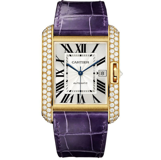Cartier Tank Anglaise 39mm WT100022 Silver Dial
