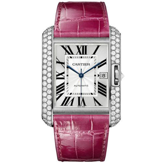 Cartier Tank Anglaise 39mm WT100023 Silver Dial